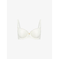 Aubade Rosessence stretch-lace half-cup bra