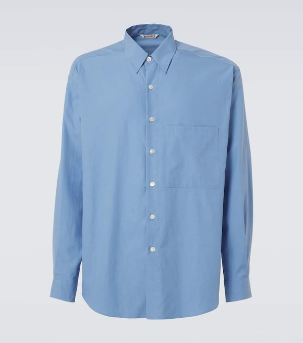 Auralee Finx cotton twill shirt