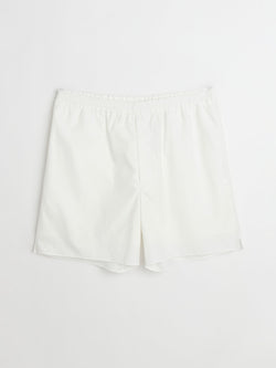 Auralee High Count Finx Ox Shorts White