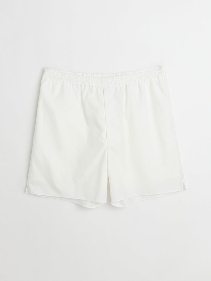 Auralee High Count Finx Ox Shorts White