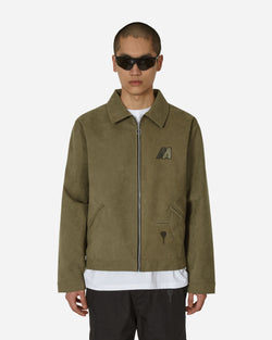 Automobili Amos Ally Alcantara Jacket Army Green