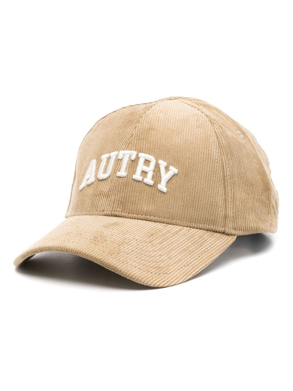 Autry Logo Velvet Baseball Cap