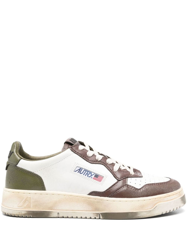 Autry Super Vintage Low Leather Sneakers