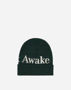 Awake NY Serif Logo Beanie Forest