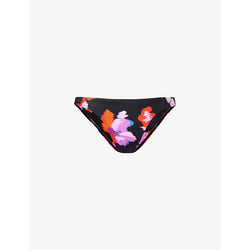 Womens Away That Day Maui floral-print low-rise stretch-recycled polyamide bikini bottoms