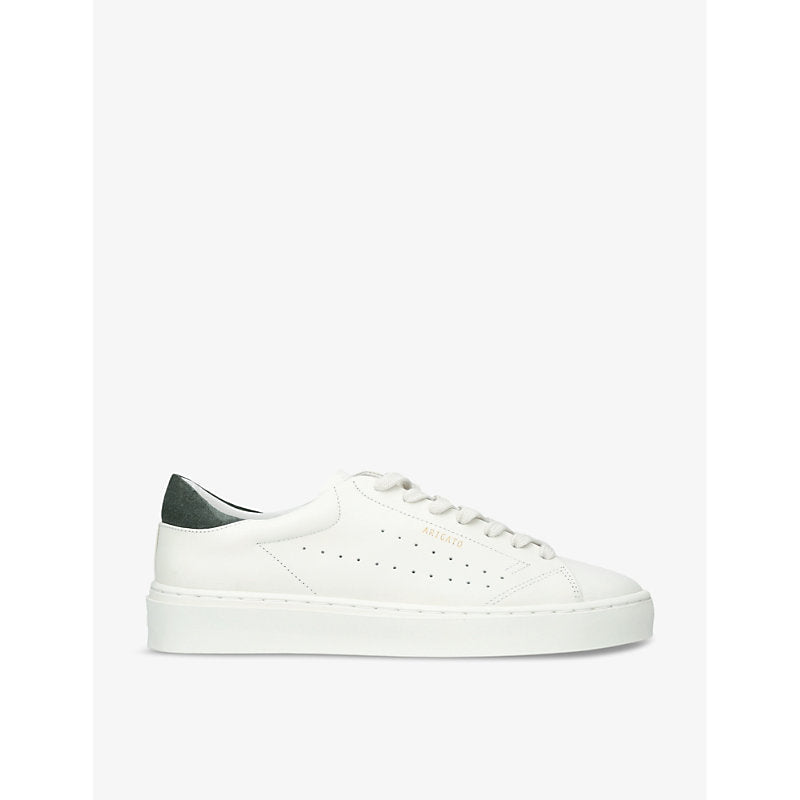 Axel Arigato Court logo-print leather low-top trainers