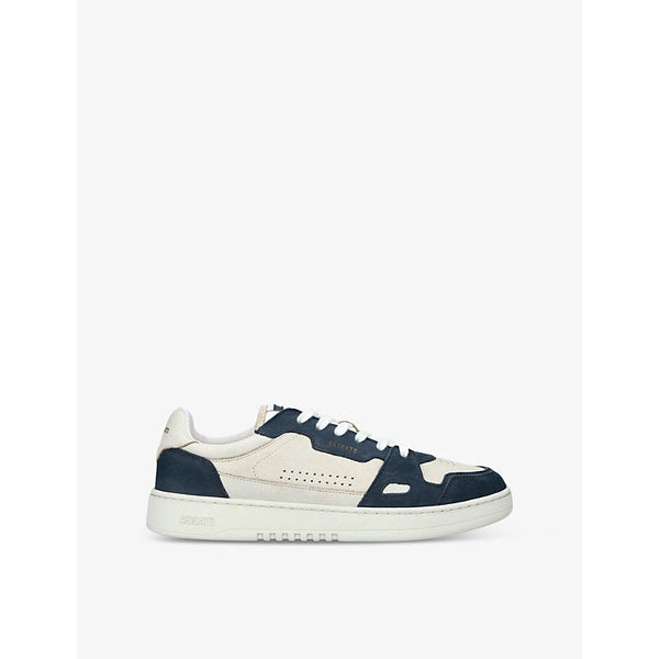 Mens Axel Arigato Dice leather and suede low-top trainers