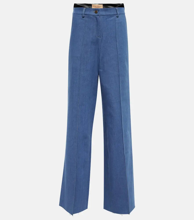 Aya Muse Ule low-rise denim pants