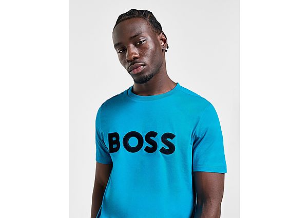 BOSS Logo T-Shirt Blue