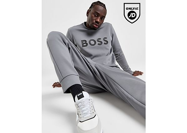 BOSS Salbo Core Sweatshirt Grey