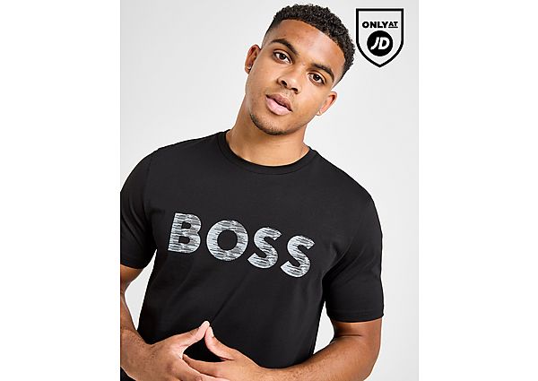 BOSS Space Logo T-Shirt Black