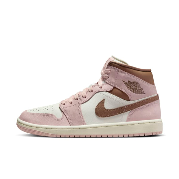 Tenis para mujer Air Jordan 1 Mid - Rosa