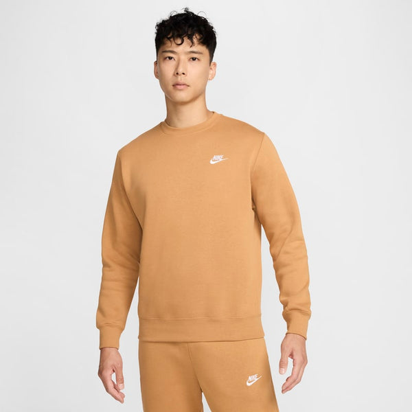 Sudadera para hombre Nike Sportswear Club Fleece - Marrón