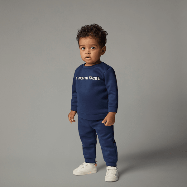 The North Face Baby Polyester Set Summit Navy Size 18-24 months unisex