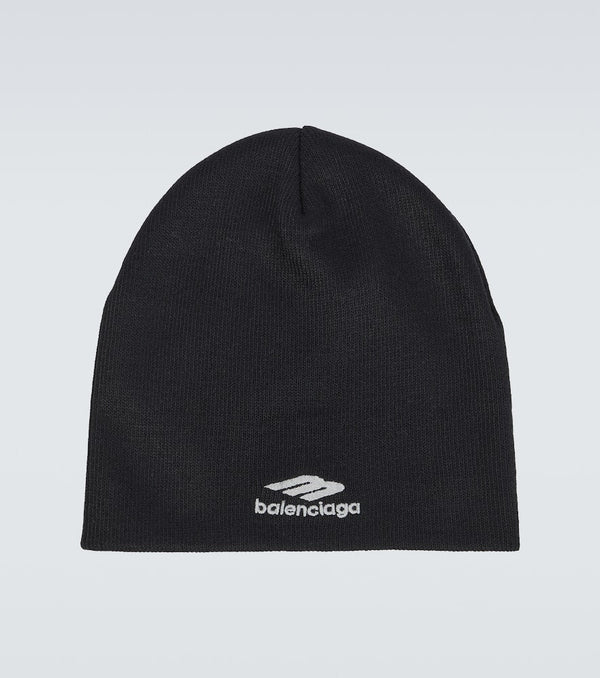 Balenciaga 3B Sports Icon ribbed-knit beanie