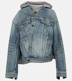 Balenciaga Asymmetric denim jacket