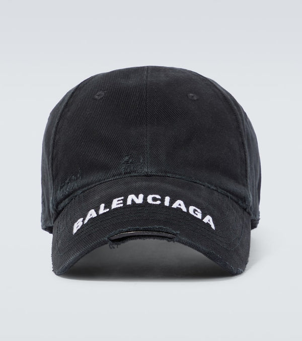 Balenciaga BB logo cotton cap | LYBSTORE