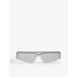 Balenciaga BB0003S rectangle-frame sunglasses | LYBSTORE