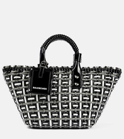 Balenciaga Bistro Basket XS faux leather tote