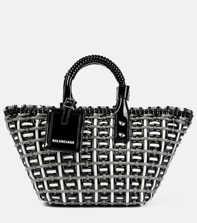 Balenciaga Bistro Basket XS faux leather tote