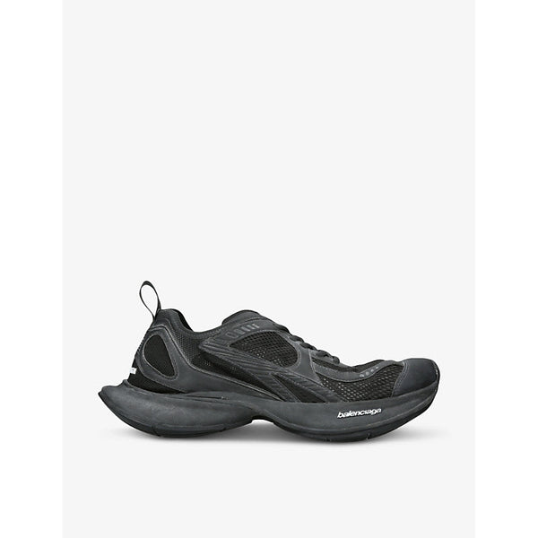 Balenciaga Circuit Runner mesh and faux-leather low-top trainers