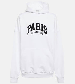 Balenciaga Cities Paris cotton hoodie