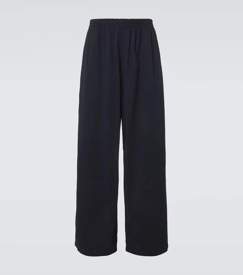 Balenciaga Cotton wide-leg pants