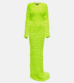 Balenciaga Fluffy gown