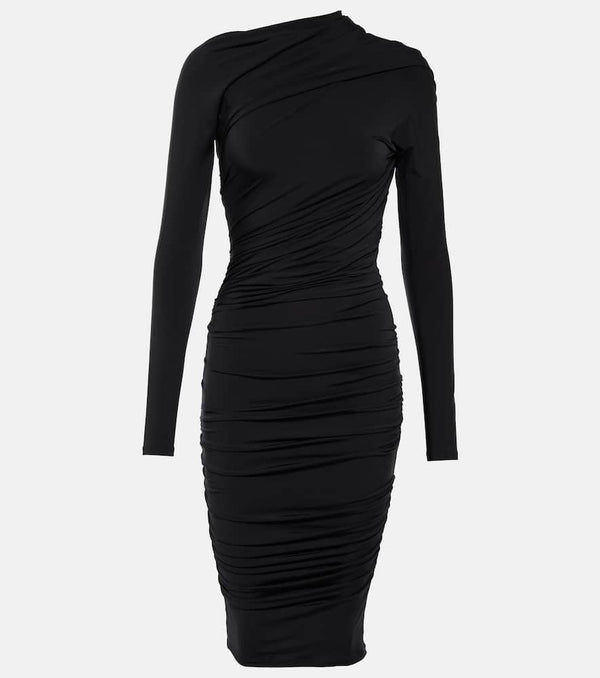 Balenciaga Gathered midi dress