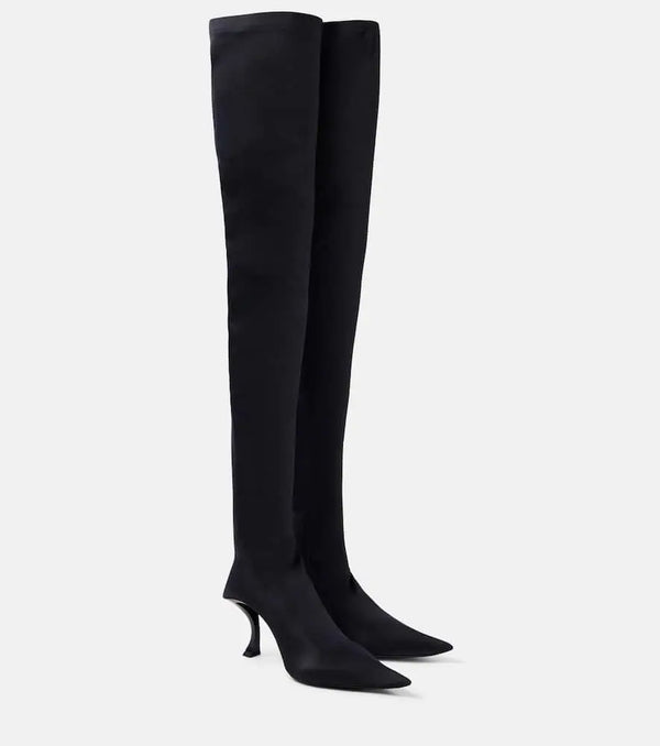 Balenciaga Hourglass over-the-knee boots | LYBSTORE