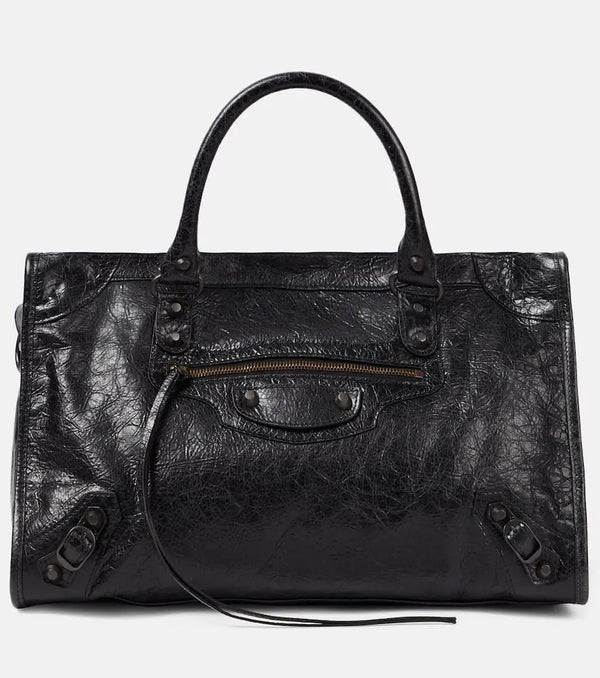 Balenciaga Le City Medium leather tote bag | LYBSTORE