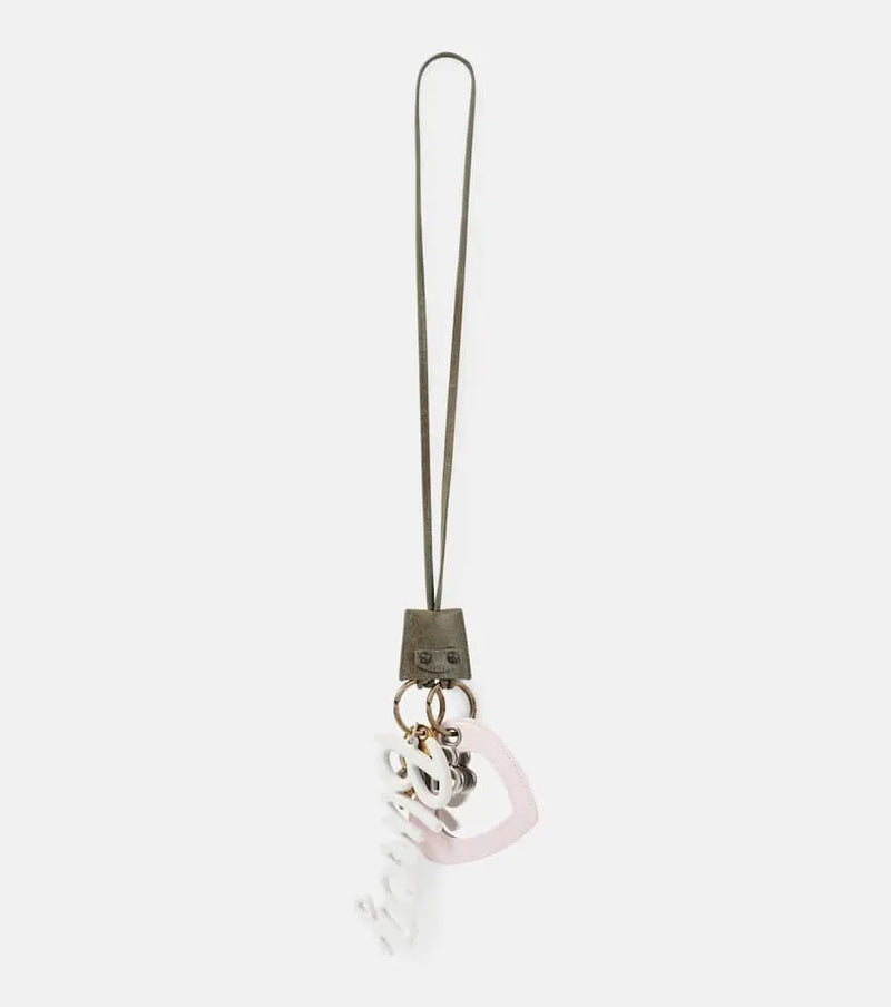 Balenciaga Le City leather bag charm | LYBSTORE