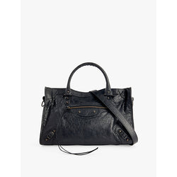 Balenciaga Le City leather top-handle bag | LYBSTORE