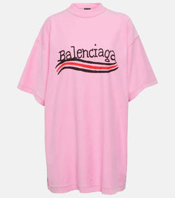 Balenciaga Logo cotton jersey T-shirt