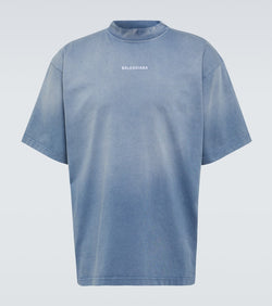 Balenciaga Logo cotton jersey T-shirt