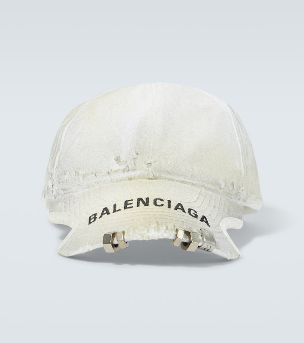 Balenciaga Logo embellished baseball cap | LYBSTORE