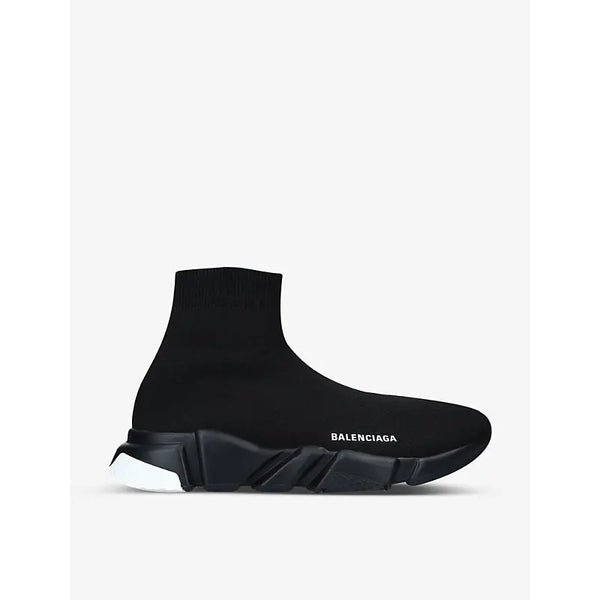 Balenciaga Men's Speed slip-on knitted mid-top trainers