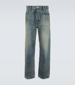 Balenciaga Mid-rise tapered jeans