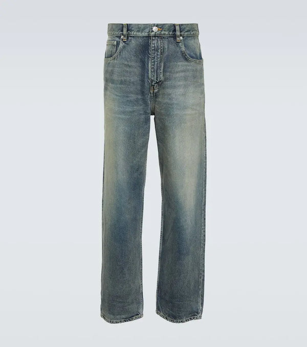 Balenciaga Mid-rise tapered jeans