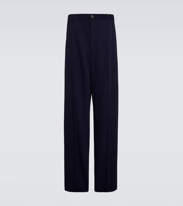 Balenciaga Mid-rise wool pants