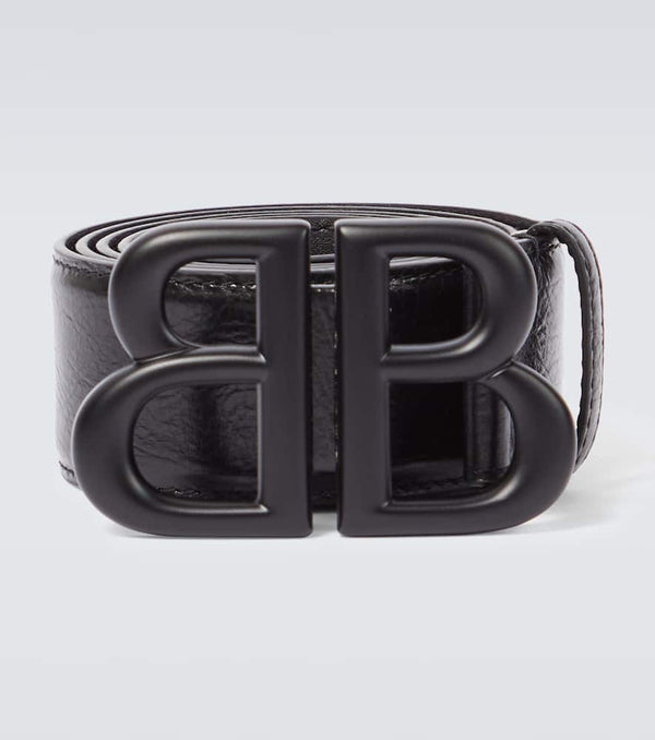 Balenciaga Monaco BB leather belt