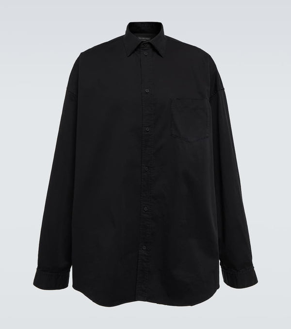 Balenciaga Oversized cotton shirt jacket