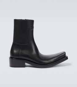 Balenciaga Santiago leather boots