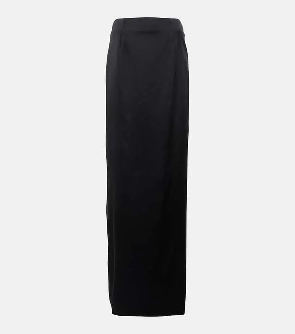 Balenciaga Satin maxi skirt | LYBSTORE