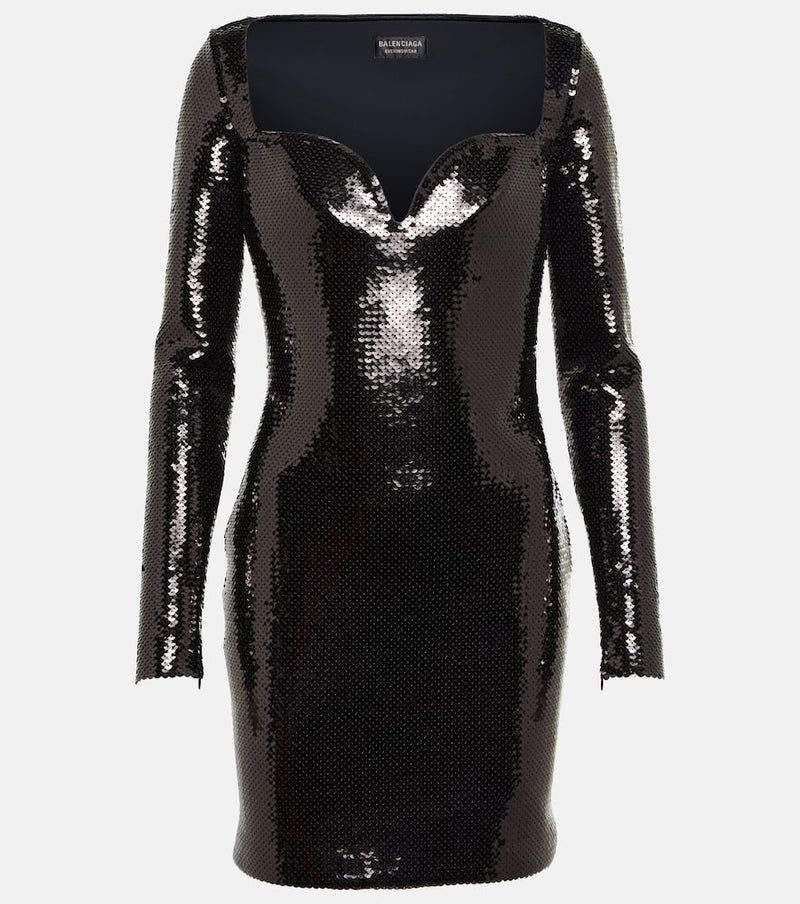 Balenciaga Sequined minidress