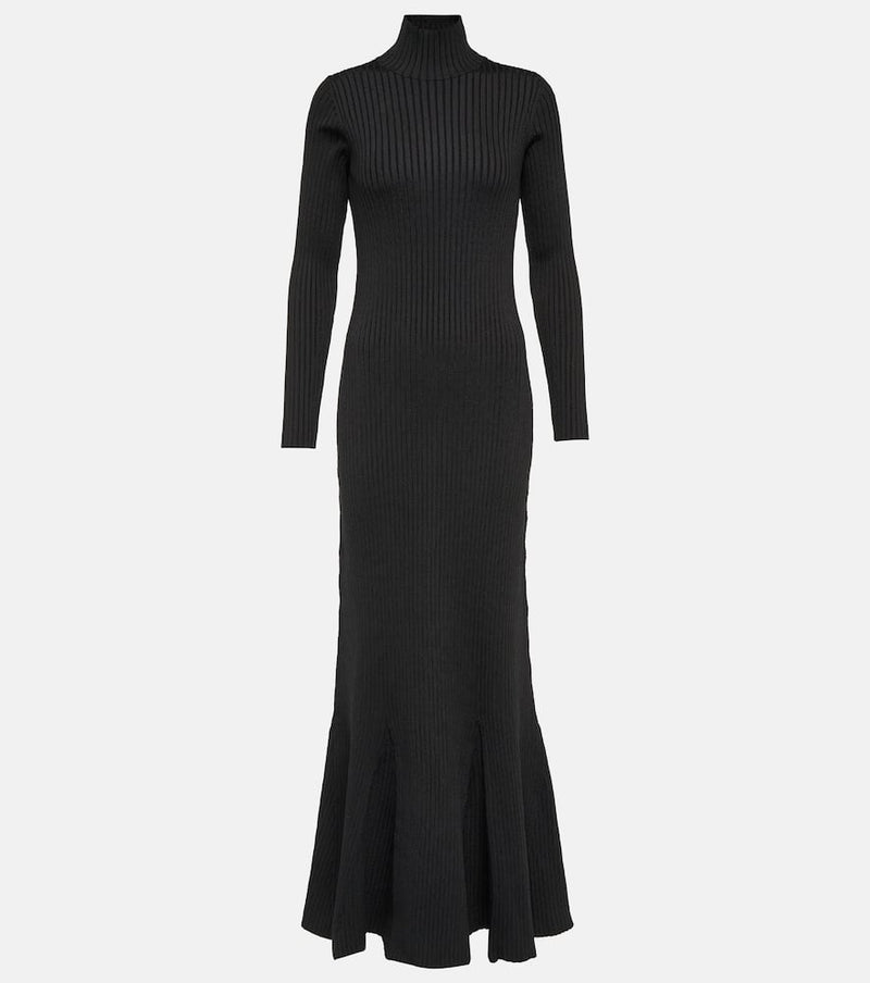 Balenciaga Silk-blend maxi dress