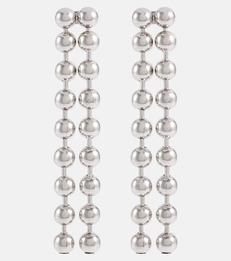 Balenciaga Sphere-embellished drop earrings