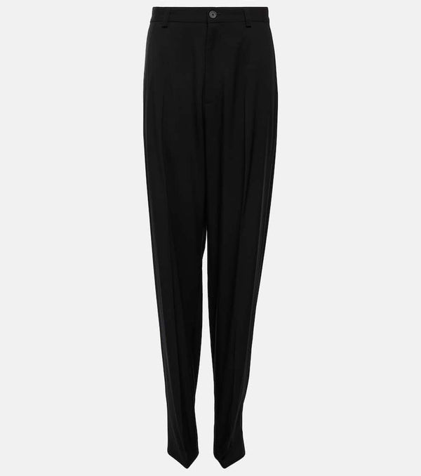 Balenciaga Straight wool boot pants