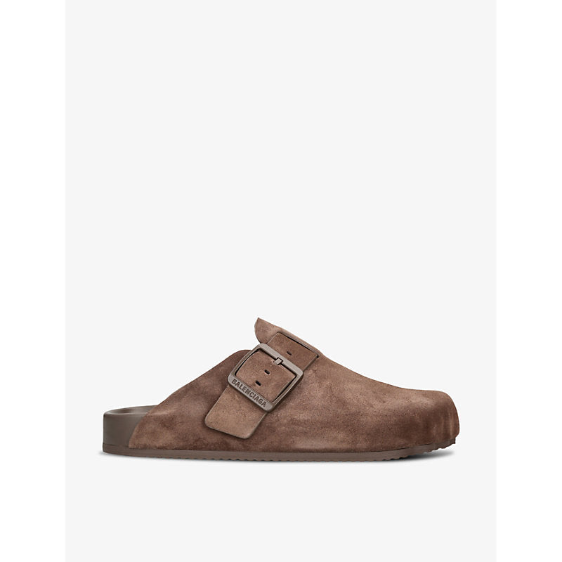 Mens Balenciaga Sunday suede mules