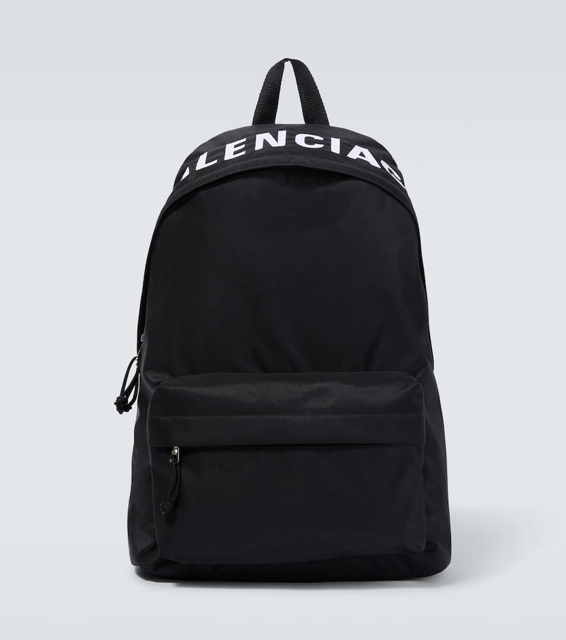 Balenciaga Wheel logo backpack